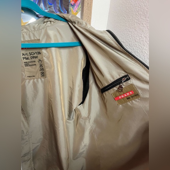 UNISEX PRADA WINDBREAKER/BOMBER JACKET - Picture 2 of 5